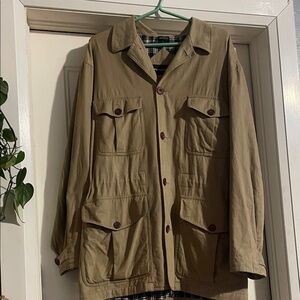 Alexander Julian Tan Utility Jacket